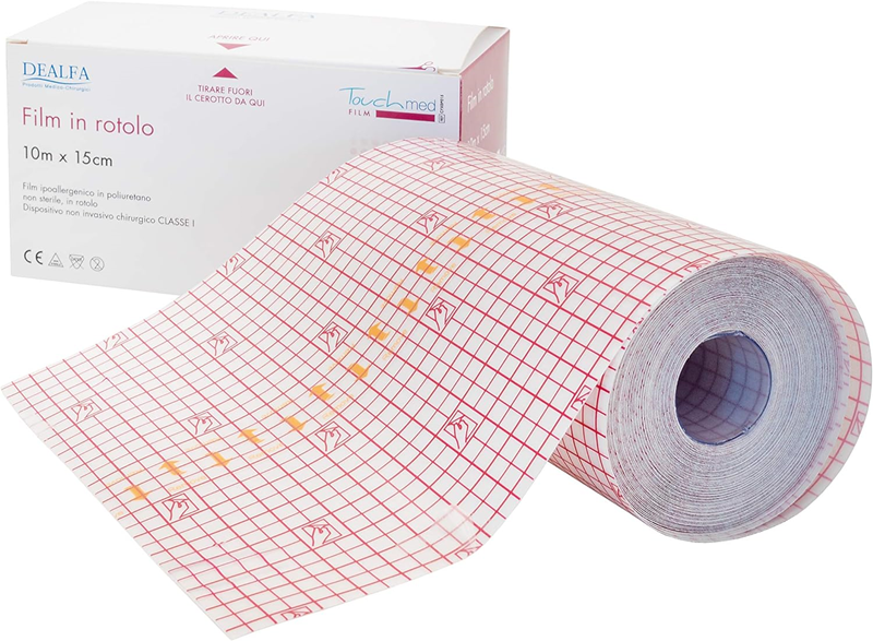 MEDICAZIONE FILM POLIURETANO IN ROTOLO CM15 x 10MT 