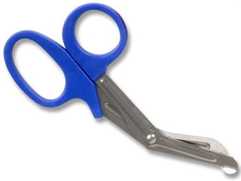 FORBICI EMERGENZA 19CM MANICO IN PLASTICA BLU