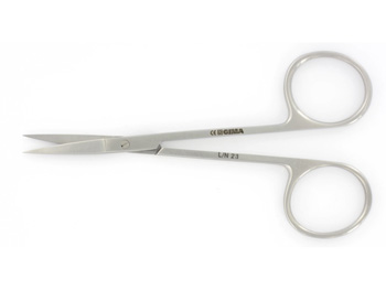 FORBICI IRIS RETTE 11CM ACCIAIO