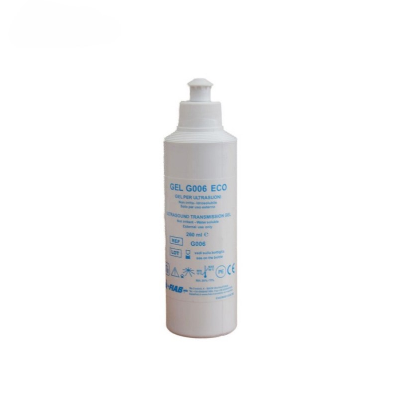 GEL ECOGRAFICO AZZURRO FLACONE 260ML