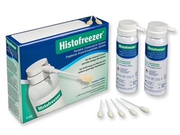 HISTOFREEZER KIT 2 BOMBOLETTE 80ML 24 APPLICATORI 2MM E 36 APPLICATORI 5MM