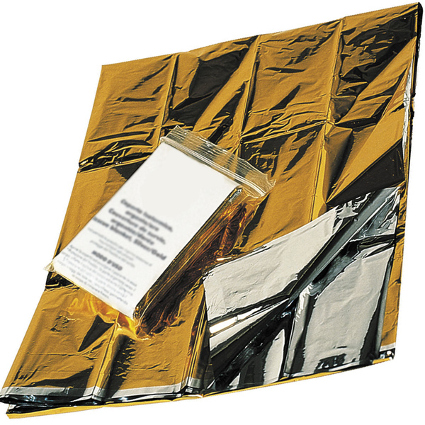 METALLINE COPERTE ISOTERMICHE ARGENTO/ORO 210x140CM MONOUSO