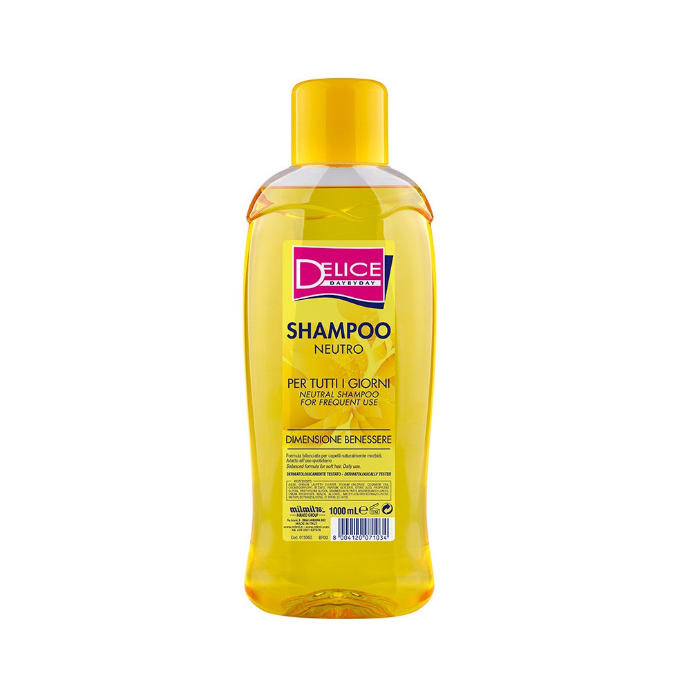 DETERGENTE CAPELLI DELICE SHAMPOO NEUTRO 1LT
