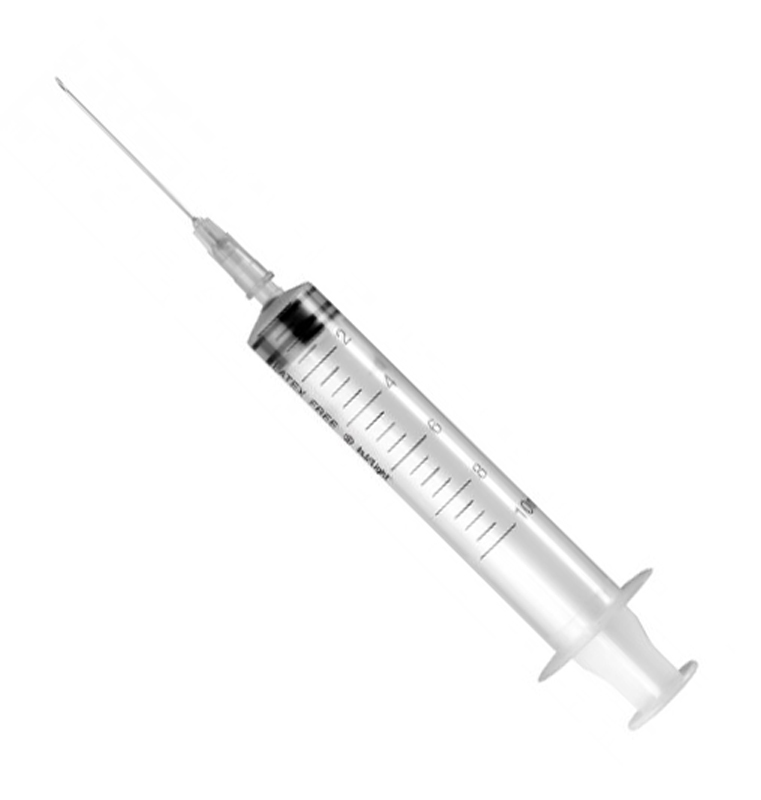 SIRINGHE CONO LUER ECCENTRICO 20ML CON AGO 22G x 38MM