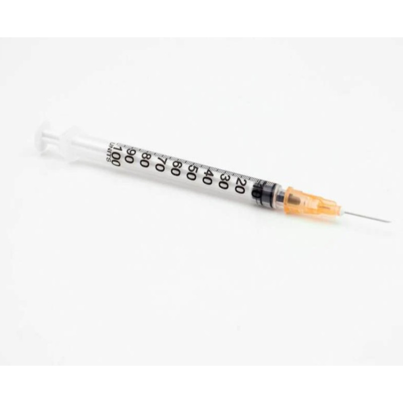 SIRINGHE INSULINA 1ML CON AGO ASSEMBLATO 25G x 16MM 