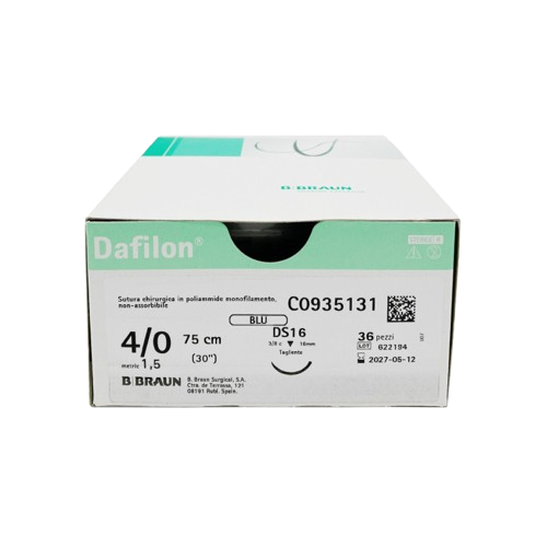 DAFILON SUTURA BBRAUN NON ASSORBIBILE IN NYLON